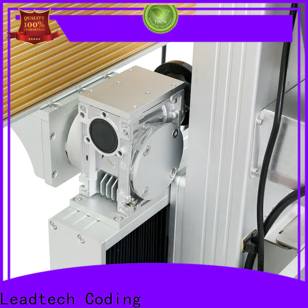 Leadtech Coding ribbon batch coding machine factory for auto parts printing