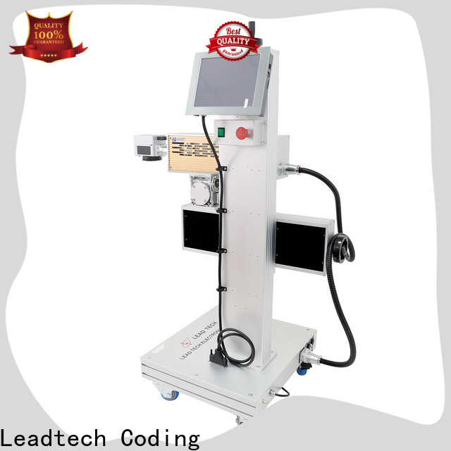Leadtech Coding automatic round bottle labeling machine labeler with code printer company for drugs industry printing