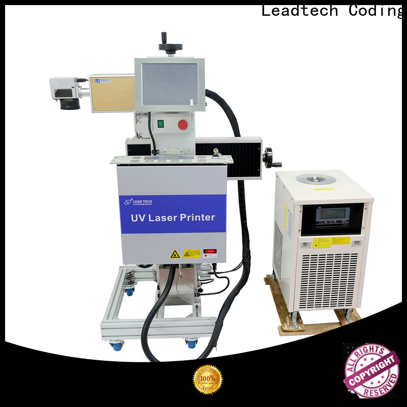 Leadtech Coding New label batch coding machine custom for beverage industry printing