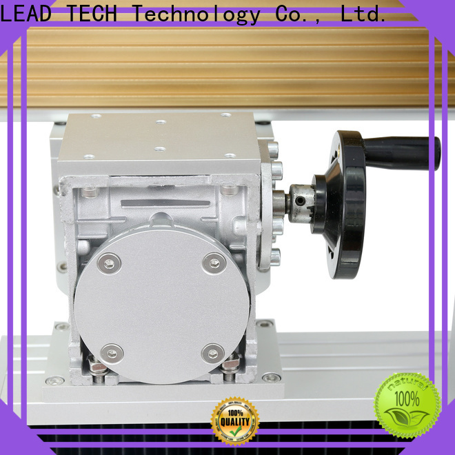 Leadtech Coding Custom semi automatic batch coding machine company for auto parts printing