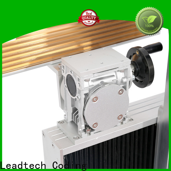 Leadtech Coding manufacturing and expiry date printing machine custom for daily chemical industry printing