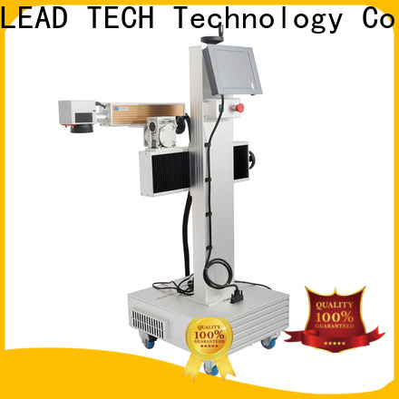 Leadtech Coding bulk laser date printing machine custom for auto parts printing