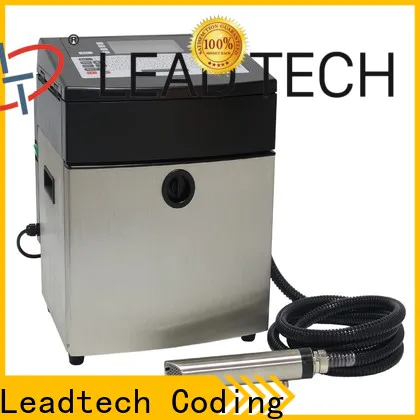 Leadtech Coding ribbon batch coding machine company for auto parts printing
