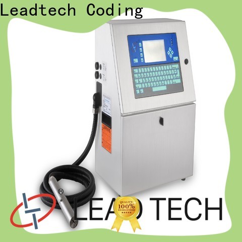Leadtech Coding hand operated batch coding machine factory for auto parts printing