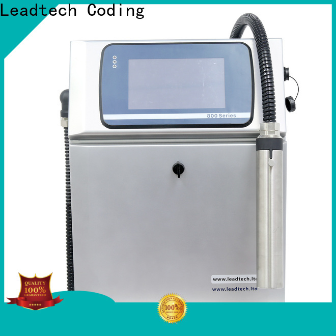 Leadtech Coding Latest used batch coding machine custom for household paper printing