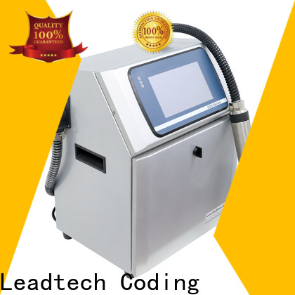 Leadtech Coding inkjet printer for expiry date factory for beverage industry printing