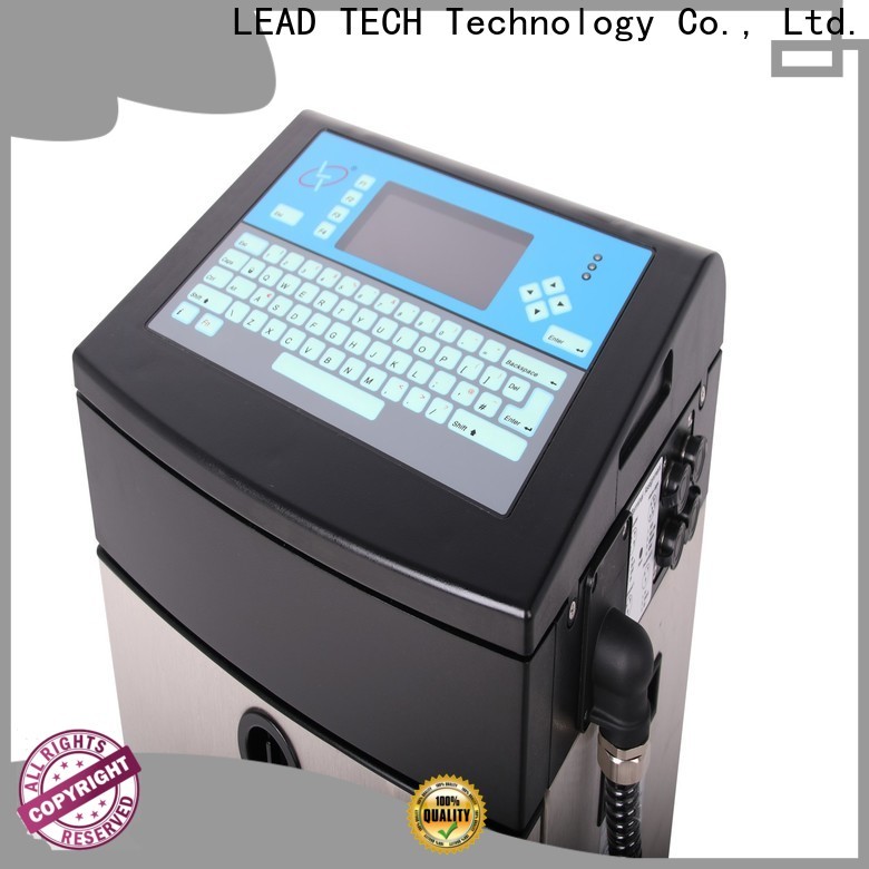 Leadtech Coding mrp date printing machine custom for drugs industry printing