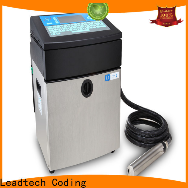 Leadtech Coding innovative mrp and date printing machine professtional for daily chemical industry printing