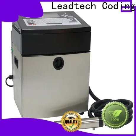 Leadtech Coding laser date printing machine company for tobacco industry printing