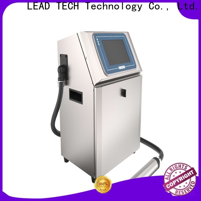 Leadtech Coding ribbon batch coding machine company for building materials printing
