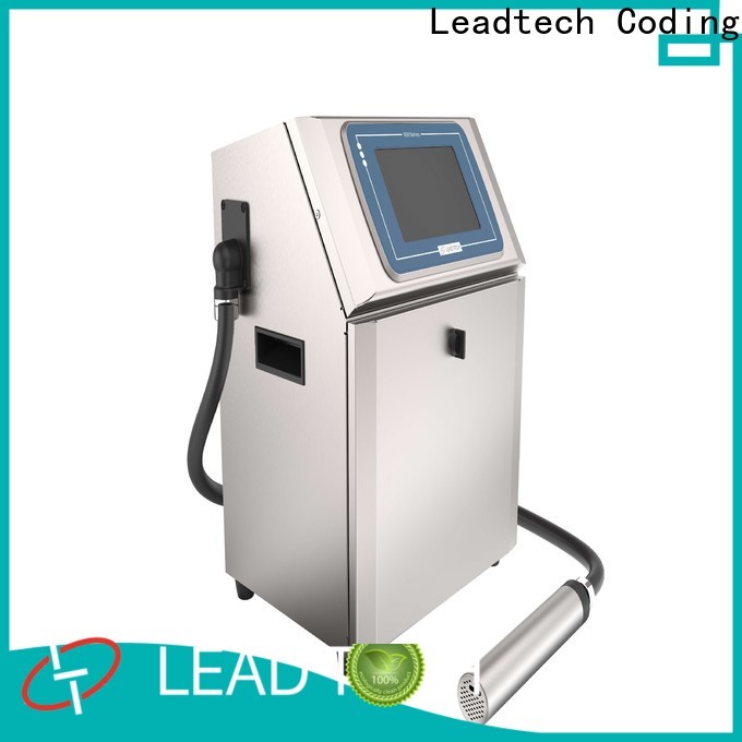 Leadtech Coding pet bottle batch coding machine factory for daily chemical industry printing