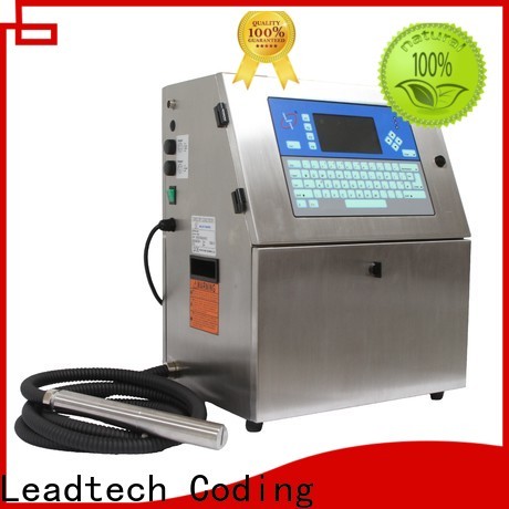 Leadtech Coding High-quality portable batch coding machine Suppliers for food industry printing