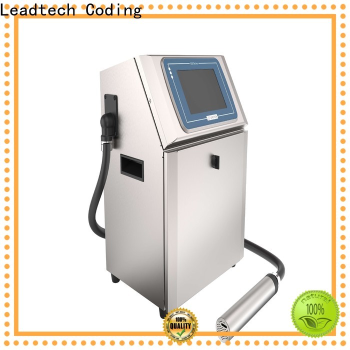 Leadtech Coding commercial mfg date printing machine professtional for tobacco industry printing