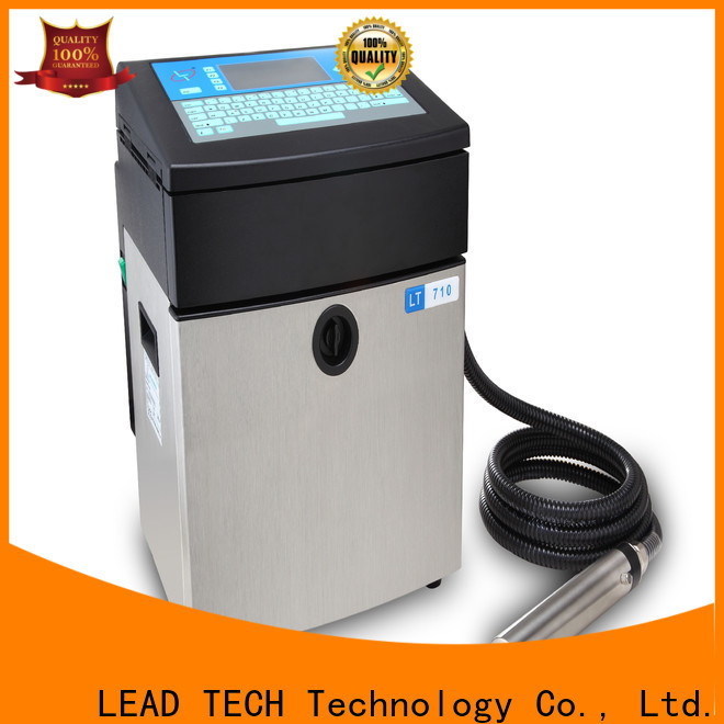 Leadtech Coding manual ribbon coding machine factory for pipe printing