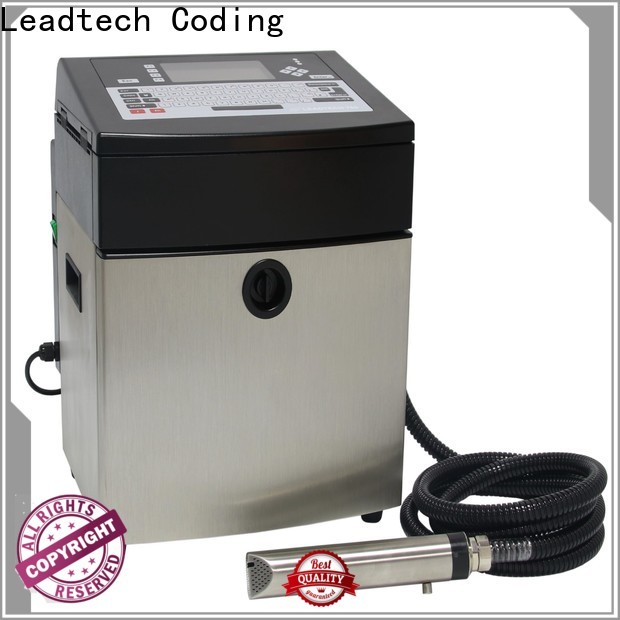 Leadtech Coding dust-proof handy batch coding machine Suppliers for daily chemical industry printing