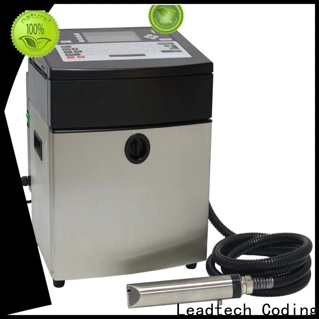 Leadtech Coding hand batch coding machine company for daily chemical industry printing