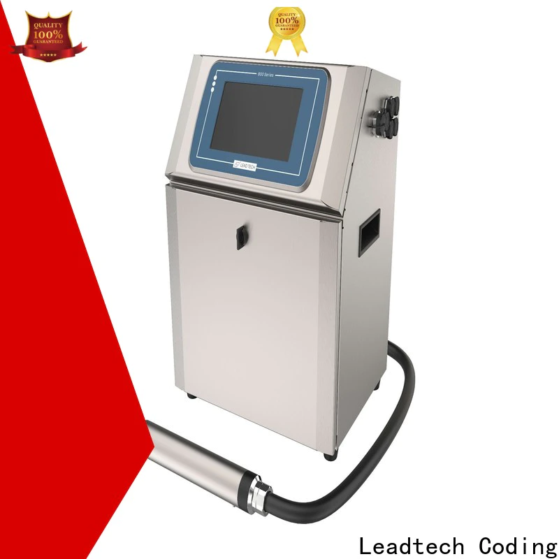 Leadtech Coding inkjet batch code printer for business for pipe printing