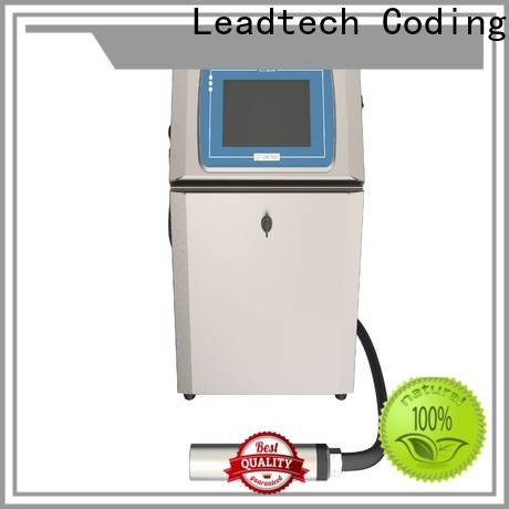 Leadtech Coding High-quality inkjet date printer Supply for tobacco industry printing