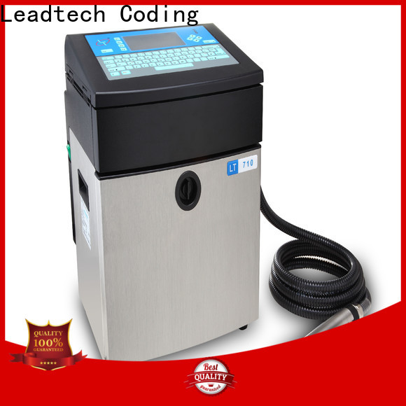 Leadtech Coding batch coder mini printer custom for tobacco industry printing