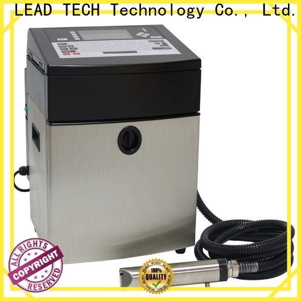 Leadtech Coding mrp printing machine on bottles manufacturers for food industry printing