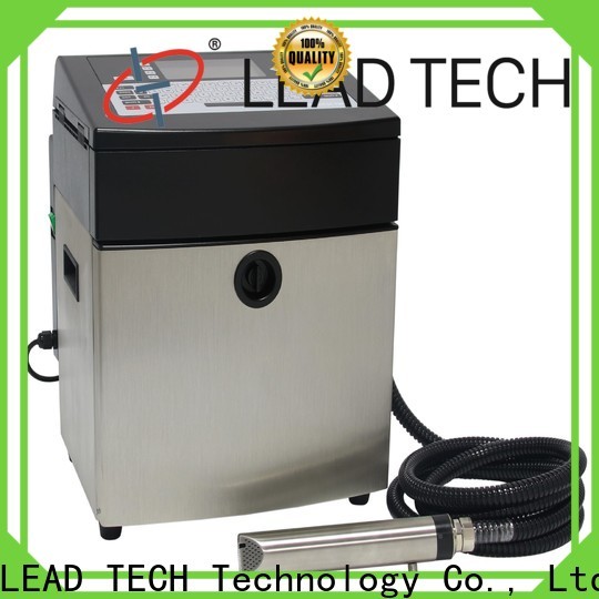 Leadtech Coding best batch coding machine Supply for tobacco industry printing