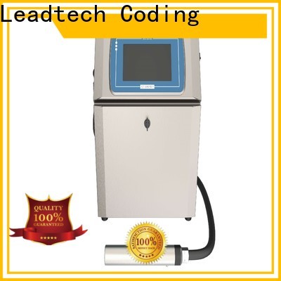 Leadtech Coding mfg and exp date printing machine factory for building materials printing