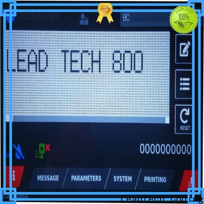 Leadtech Coding hand batch coding machine Supply for tobacco industry printing