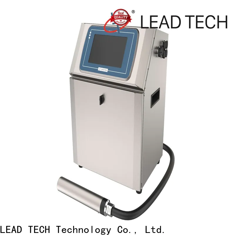 Leadtech Coding innovative ribbon batch coding machine Suppliers for food industry printing