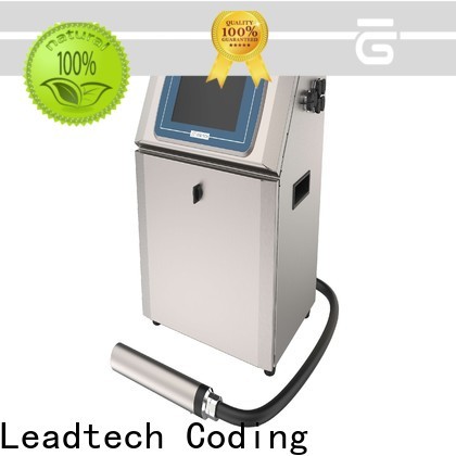 Leadtech Coding high-quality batch coding machine for water bottles company for tobacco industry printing