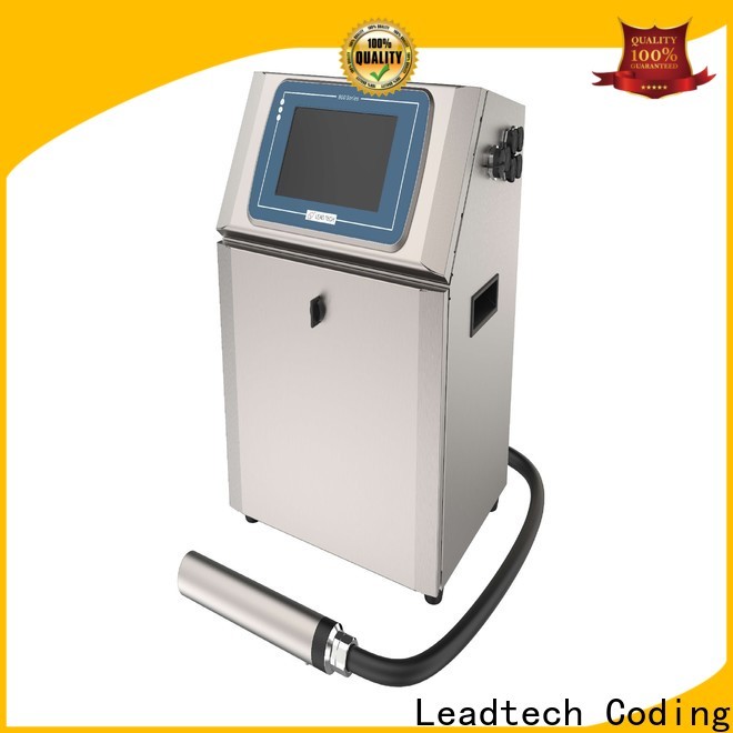 Leadtech Coding inkjet batch coding machine price factory for daily chemical industry printing