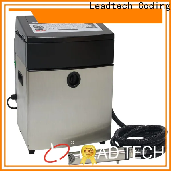 Leadtech Coding expiry date code printer custom for pipe printing