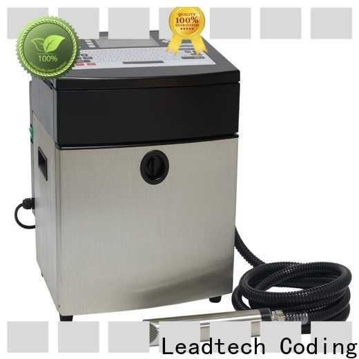 Leadtech Coding dust-proof manual batch coding machine for pet bottles professtional for food industry printing
