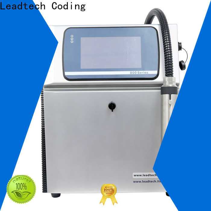 Leadtech Coding Top hand held date coder custom for tobacco industry printing