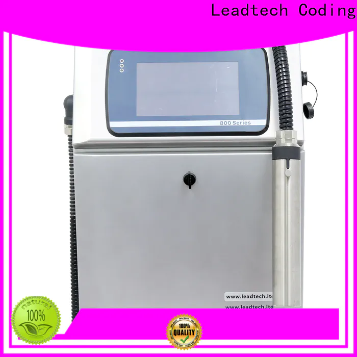Leadtech Coding date and batch no printing machine for business for food industry printing