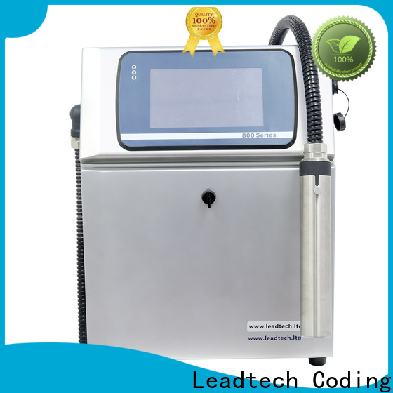 Leadtech Coding batch coding machine for pouch price factory for tobacco industry printing