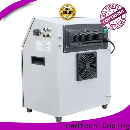 Leadtech Coding high-quality mrp printing machine on bottles for business for daily chemical industry printing