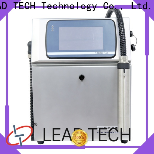 Leadtech Coding date coding machine for pouch Supply for daily chemical industry printing