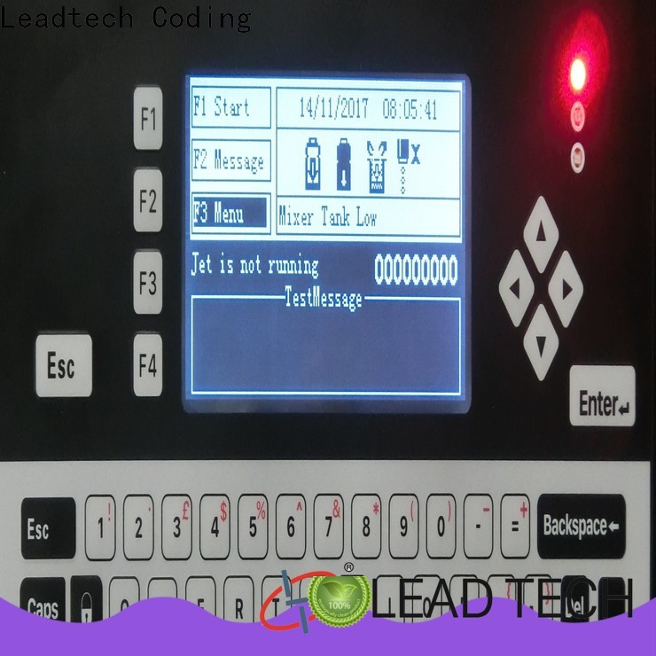 Leadtech Coding Best batch code machine price for business for building materials printing