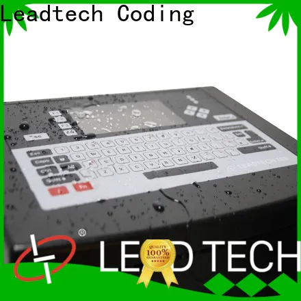 Leadtech Coding Latest mrp printing machine on bottles for business for tobacco industry printing