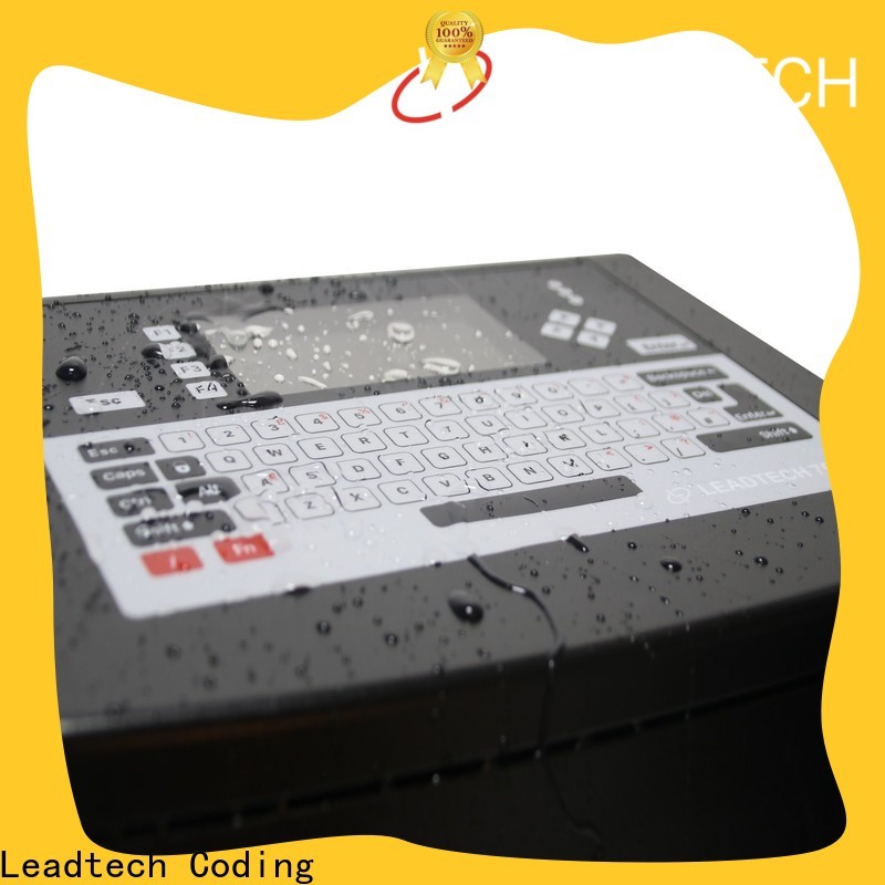 Leadtech Coding automatic batch coding machine professtional for pipe printing