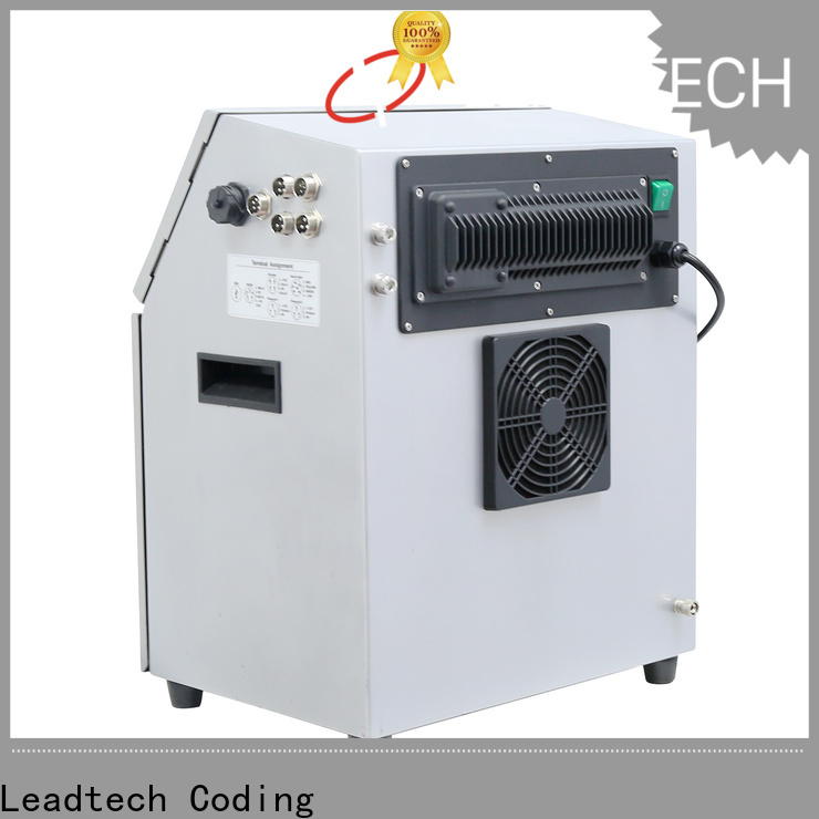 Leadtech Coding expiry printing machine factory for auto parts printing