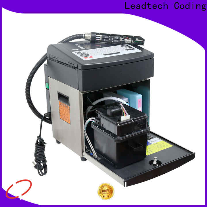 Leadtech Coding dust-proof hand operated batch coding machine for business for tobacco industry printing