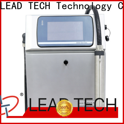 Leadtech Coding New batch coding machine for pouch company for tobacco industry printing