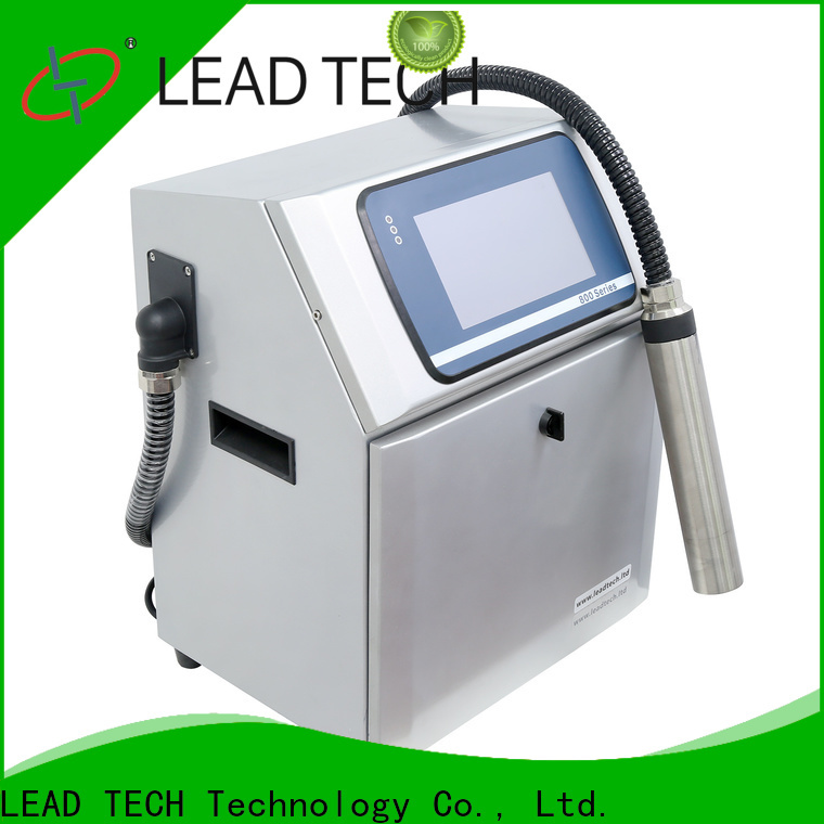 Leadtech Coding New best before date label machine manufacturers for daily chemical industry printing