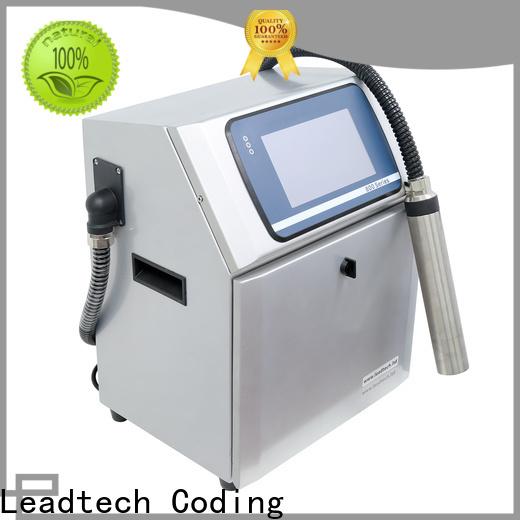 Leadtech Coding expiry date printing machine factory for beverage industry printing