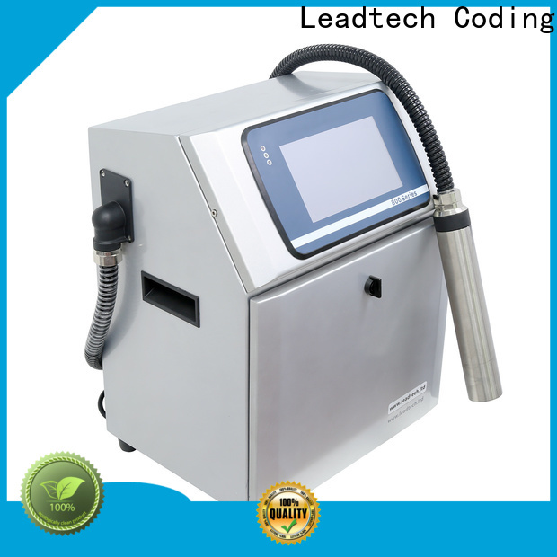 Leadtech Coding manual date printing machine custom for food industry printing