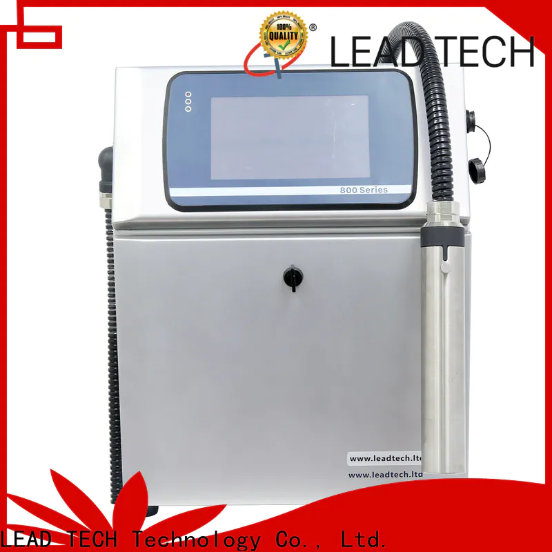 Leadtech Coding Latest batch code stamping machine company for food industry printing
