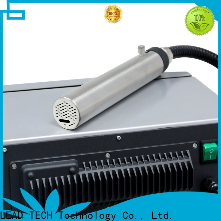 Leadtech Coding inkjet coder machine for plastic bottles manufacturers for food industry printing