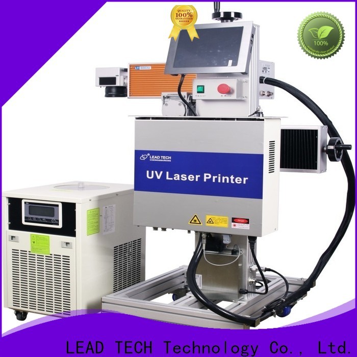 Leadtech Coding bottle batch coding machine company for food industry printing