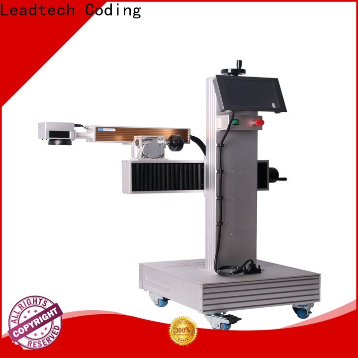 Leadtech Coding High-quality laser date printing machine Suppliers for building materials printing